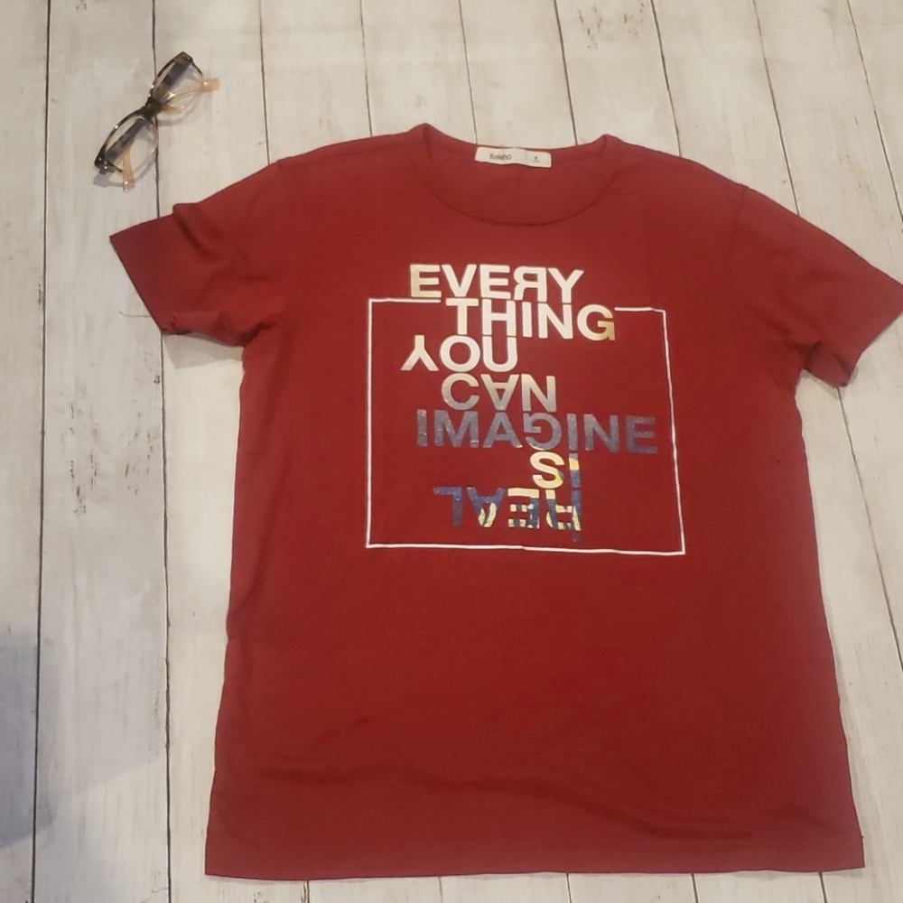 Baleno  red tshirt size. Small